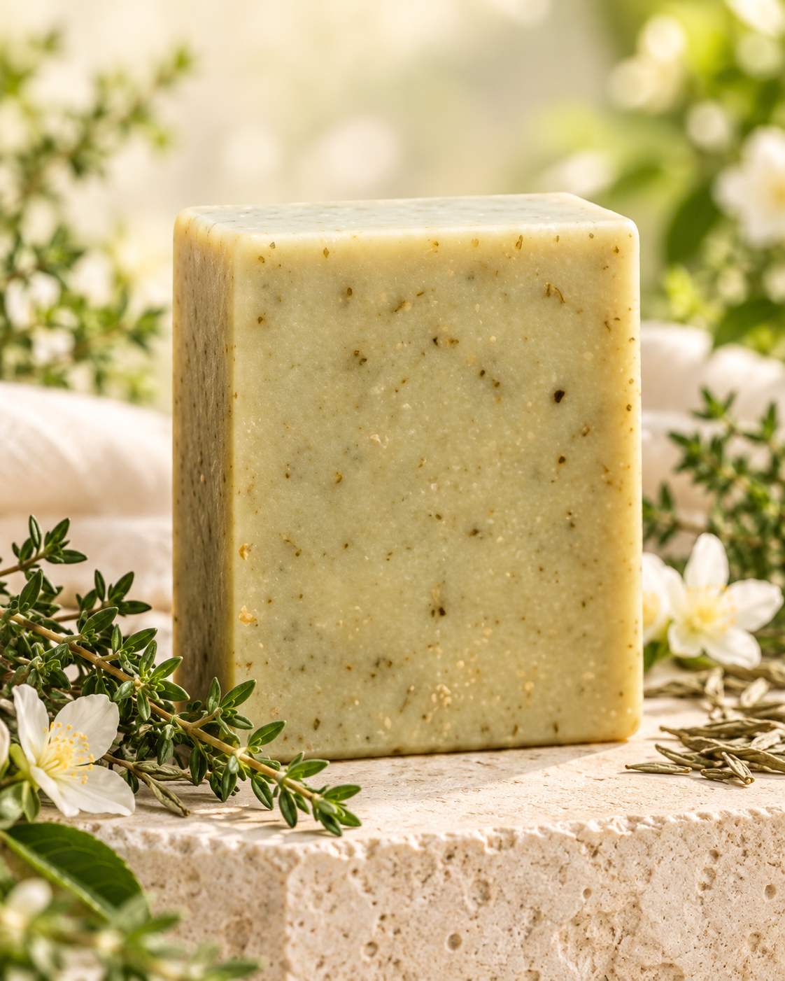 mehimiahme white tea & thyme Soap 4